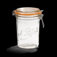 Pack de 6 bocaux Le Parfait Super 1 Litre Ø85 mm - Transparent - WL000008_1