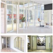 Porte à battement coupe-feu - Conforme aux normes de protection incendie - Sens du feu Recto/Verso_1