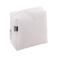 Trousse de maquillage personnalisée - forme carrée en polyester RPET 600D - impression sublimation_1