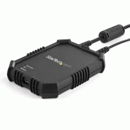 Adaptateur crash cart pour PC portable avec boîtier durable - Console KVM USB avec transfert de fich_1