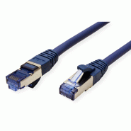 Cordon VALUE Cat.6A (Classe EA) / 10 Gigabit S/FTP, LSOH, bleu, 5 m_1