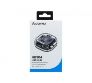 Dacomex HB304 - Hub 4 ports USB 3.0 avec alimentation externe micro USB - Réf. 21316_1