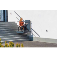 Plateforme monte-escaliers   pour escaliers droite et courbe  - PLG7_1