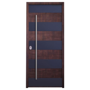 Porte blindée industrielle - Cearco Grade 4 Omega 8 avec serrure 5 points et finitions chromées_1