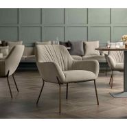 CITY-DECO - Chauffeuse polyvalente home-office avec style vintage et piètement métal ou bois_1