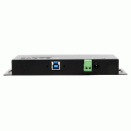 EXSYS EX-1184HMVS-2 Hub USB 3.2 Gen1 métal à 4 ports, protection de surtension 15KV ESD_1