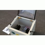 Sableuse atelier petit modèle - Ro-K-SAB - 90L, éclairage intérieur, garantie 5 ans_1