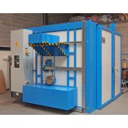 Tunnel de traitement thermique à manutention au sol - grands volumes avec turbo-convection - normes AMS 2750D, Nadcap, ATEX_1