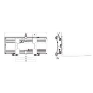 6-26 A - Écarteurs et ajusteurs de fourche Bolzoni Auramo - modèle spécial Automotive avec déplacement latéral constant_1