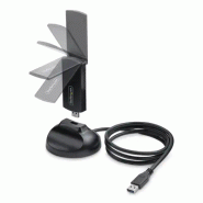 Clé USB WiFi 6E pour Ordinateur de Bureau/Portable, Carte Réseau Sans Fil avec Antenne Pliable, Dong_1