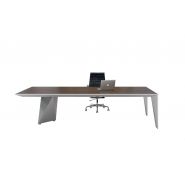 Eracle - Bureaux de direction Alea avec pieds en aluminium et plateaux personnalisables_1