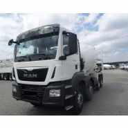 Camion toupie MAN TGS 35.360 BL Stetter 9m3 - Euro 6 - 2017 - 360ch - 8X4 - Neuf_1