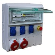 MCSCKA0092M2 - Armoire électrique de chantier - Kaedra H2MC - porte transparente et plastrons - 63A IP44 6kA_1