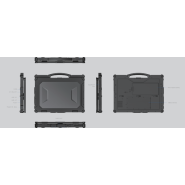 PC IA durci de nouvelle génération 14 pouces - Windows 11 / 10 - StrongPad - X14M_1