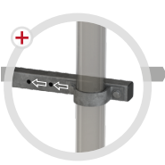 Station multi-support pour antennes 4G/5G - Fixation mât Ø114 - 3 RRU/RRH_1