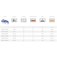 Cultivateur agricole hydraulique CH-LP3F - Di Raimondo - Largeur 235 à 495 cm - 3 rangées de travail_1