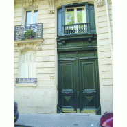 Chiffre autocollant doré - 0_1