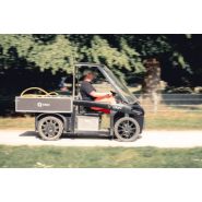 Quadriporteur professionnel City Q 850 - Caisson Pick Up ouvert polyvalent - Charge maximale 170kg - Autonomie 150 km - Volume 1 m³_1
