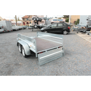 Remorque ERDE EXPERT LC 252 avec capacité de charge de 750 kg et tenue de route impeccable