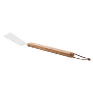 Set BBQ 3 pièces - acier inoxydable avec manches en bambou - dans boîte en papier kraft_1