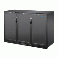 Arrière-bar trois portes pleines Série G 850mm 320L | Polar - GE999_1