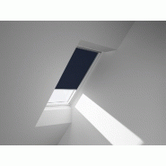 Store enrouleur VELUX - occultant manuel bleu foncé - S06 - 114x118 cm_1