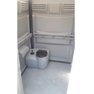 WC chimique PMR spacieux - modèle accessible en fauteuil roulant avec plancher plat breveté_1