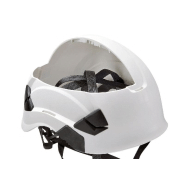Casque de protection PETZL Vertex Blanc - confortable avec coiffe 6 points et jugulaire DUAL_1
