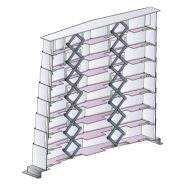 Protecteurs télescopiques - metal gennari - vis spéciales en acier