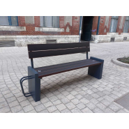 Banc urbain connecté nouvelle génération, alimenté par l'énergie solaire - STEORA_1