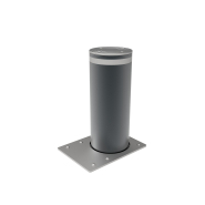 Borne escamotable automatique anti-véhicules bélier en acier hauteur 1000 mm ø250 mm - A25-100 7548 Borne escamotable automatique anti-véhicules bélier en acier hauteur 1000 mm ø250 mm - A25-100 7548
