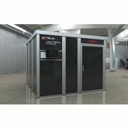 Cabine de soudage laser classe 4 - 3x3m avec porte à charnière_1