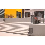 Embondeiro - Poubelle publique Larus - acier ou maille d'acier - 55L_1