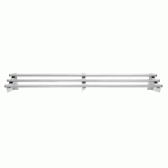 Etagère murale tubulaire acier inoxydable Profondeur 300 mm | Vogue - CD551_1