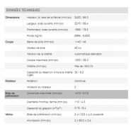 FL100 - Tête d'abattage Waratah - 2995 kg / 6 600 lb - Puissance et polyvalence inégalées_1