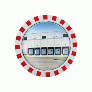 Miroirs avec cadre rouge et noir_1