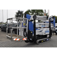 Nacelle araignée SPJ315 - 0% émissions, bi-énergétique, hauteur 15 m, portée 7 m, pour églises, aéroports, usines_1