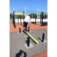 Poutre mouvante - parcours sportif - Gamme Ninja_1