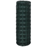 Vidaxl clôture euro acier 25 x 1,2 m vert 140592_1