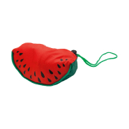 Sac shopping pliable en forme de fruit - polyester 170T - couleur rouge - 22g_1