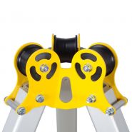 Trépied de sécurité EN795-B léger AG_TM9-N - Aluminium et acier galvanisé - Charge jusqu'à 500kg - Hauteur 2100mm_2