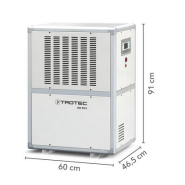 Déshumidificateur industriel DH 95 S - capacité max 130 l/24h - pour locaux jusqu’à 1600 m³_1