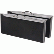 Large rampe d'accès double pliable en aluminium - MX-DF-180 - Longueur 180/240/300 cm - Charge 300 kg_1