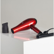 Sèche-cheveux Red Samba - 1800W - Moteur silencieux à courant alternatif et protection contre la surchauffe_1
