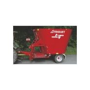 Solomix 1 VLH-K - Mélangeuse agricole Trioliet - Capacité 8 à 14 m³ - Vis verticale et déchargement avant_1