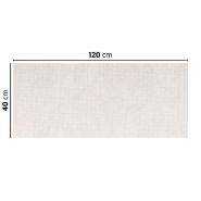 Tête-à-tête pliée en V intissé blanc 40x120cm - par 400_1