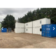 Base vie monobloc en location - 14.74m² - Dimensions extérieures 6.055 x 2.435 x 2.591 - Poids 1.630 Kg_1