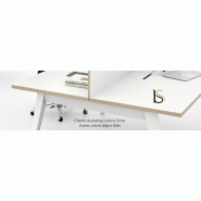 Bureau bench 2 personnes Pigreco - Martex. - 140, Blanc_1
