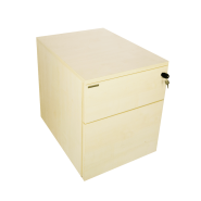 Caisson 2 tiroirs Haworth d'occasion - Design avantageux - Grande capacité de rangement - Dimensions 55x42x53_1