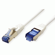 Cordon VALUE Cat.6A (Classe EA) / 10 Gigabit S/FTP, LSOH, blanc, 2 m_1